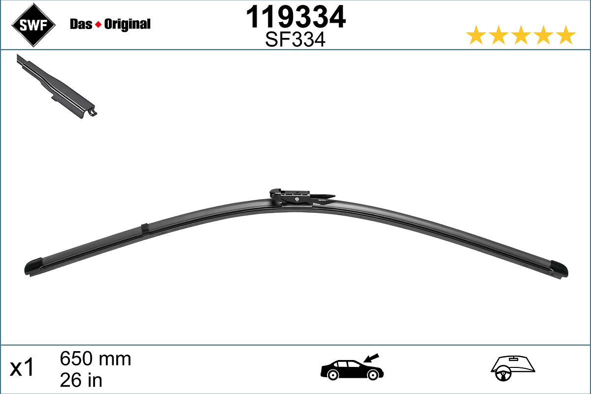 SWF 1001401575 119334 - Ablaktörlő lapát